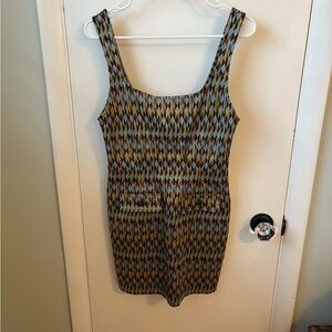 Zara Multicolor Geometric Dress